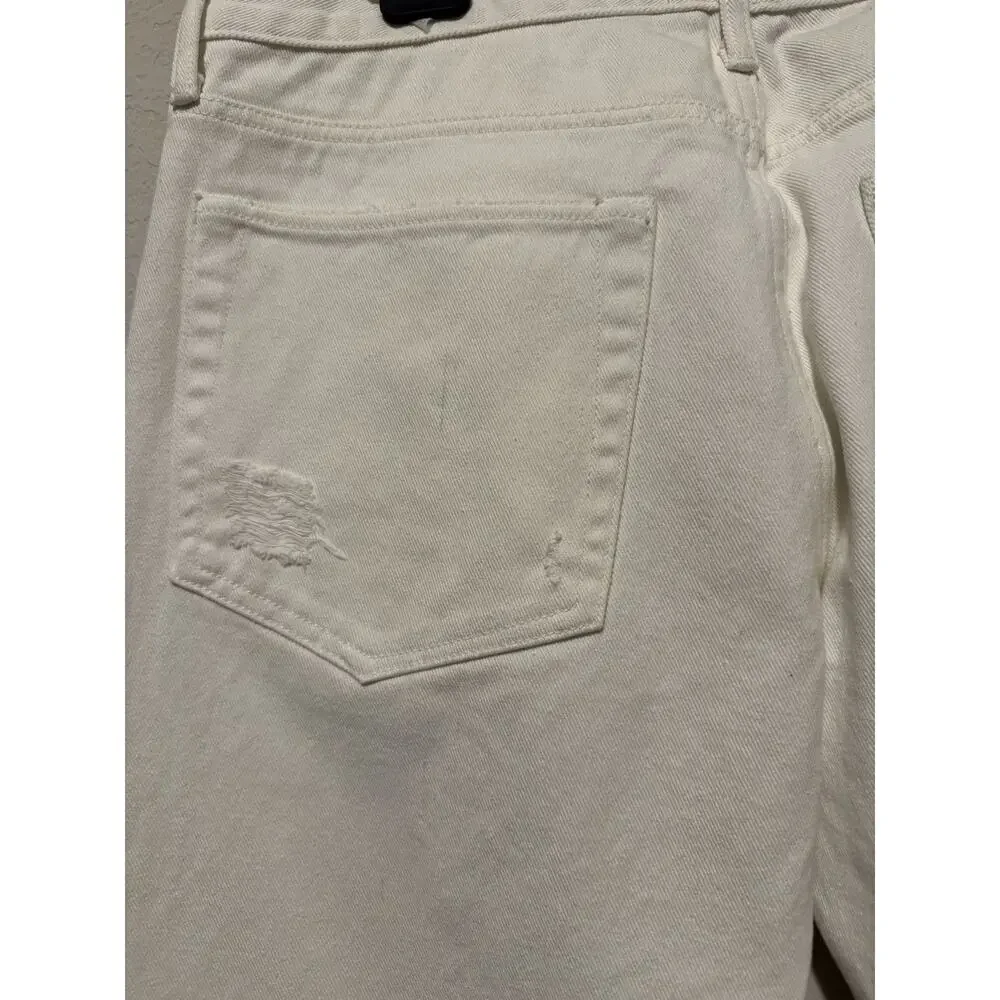 EUC Fear of God Fourth Collection White Skinny Jeans